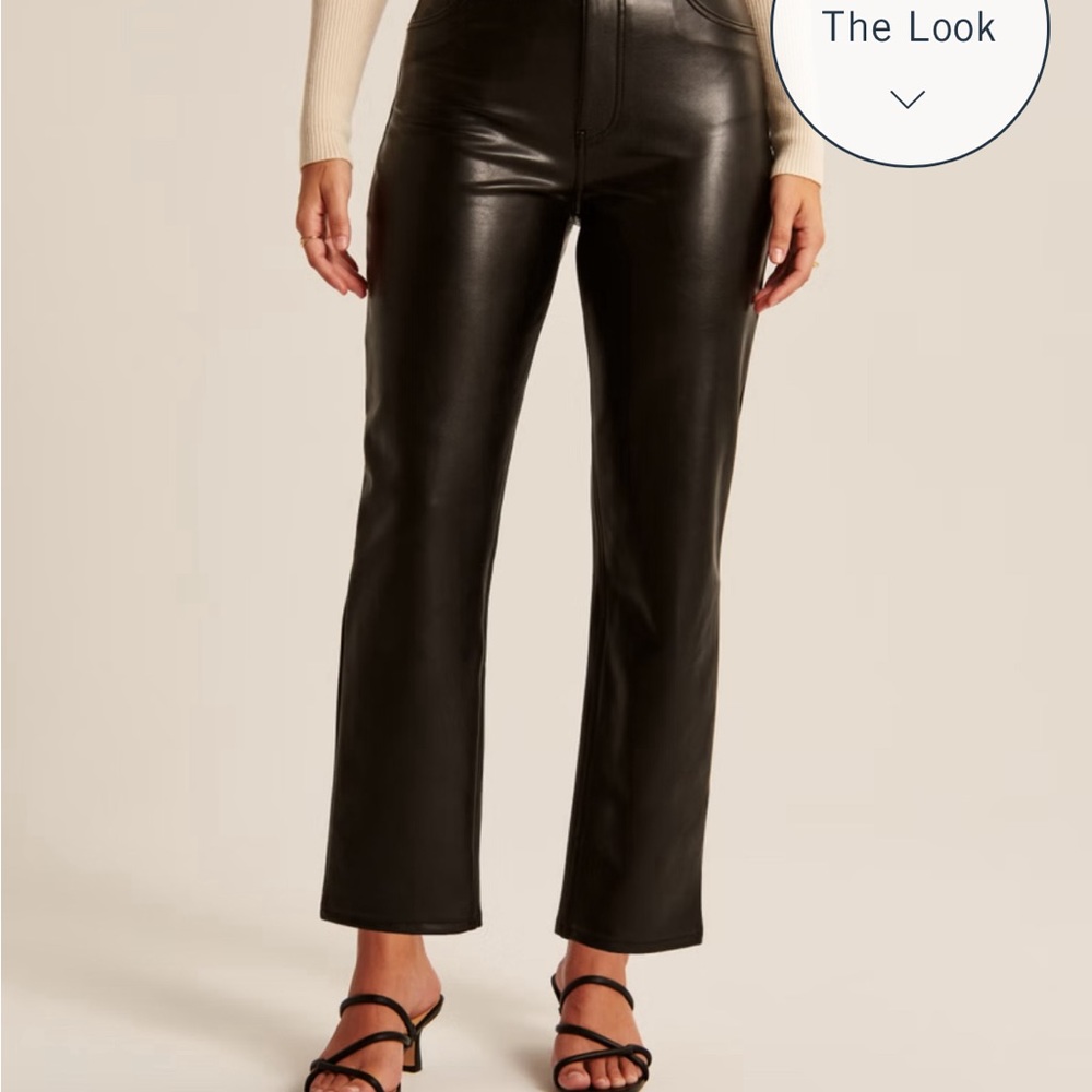 Abercrombie Leather pants